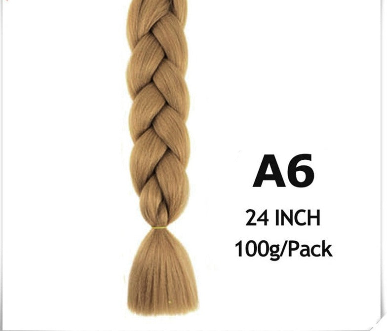 24 Inch Jumbo Braid Ombre Jumbo Hair Extension
