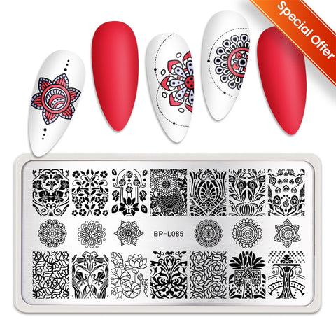 New 12*6cm Nail Art Templates