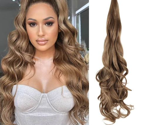 New Long Synthetic Hair Extension