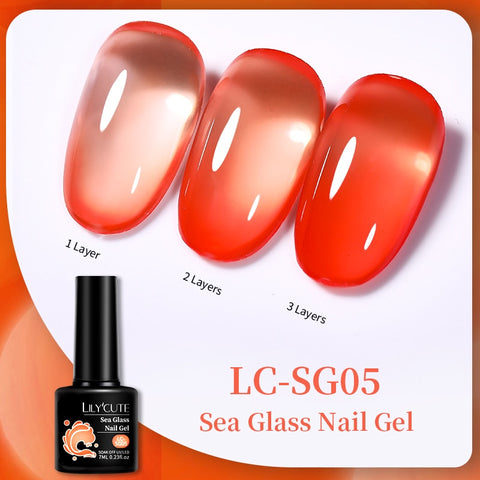 7ML Jelly Glass Gel Nail Polish