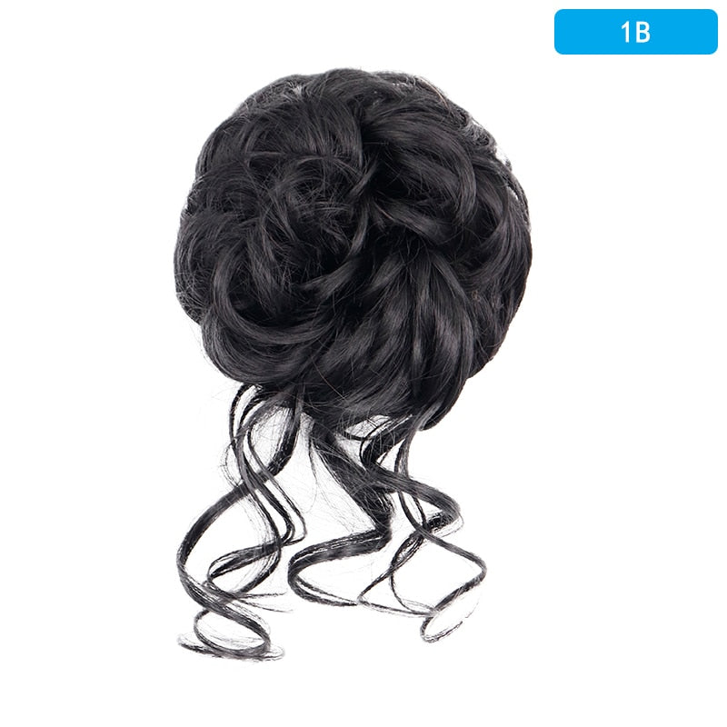 New Synthetic Hair Bun Messy Chignon