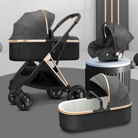 Baby 3 In1  Cariage Travel Stroller