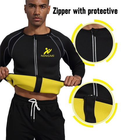 Men Slimming Home Gym Shirts