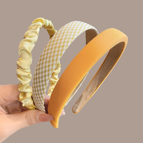 3/6/8PCS Set Fashion Women Cloth Hair Bands