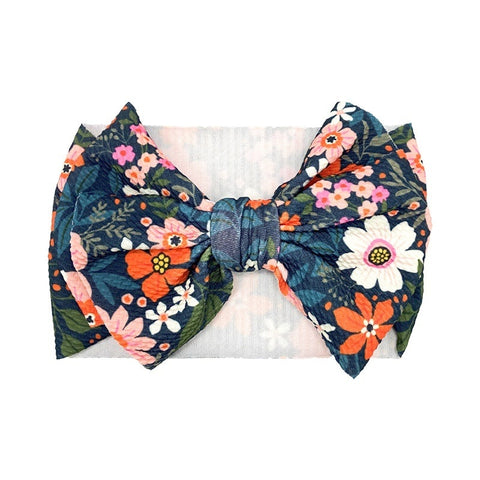 Baby Girls Big Bow Tie Hair Band