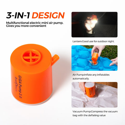 Outdoor Portable Electric Inflator Swimming Ring Pump