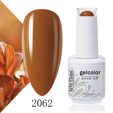15ml Rose Red Color Series Gel Nail Polish