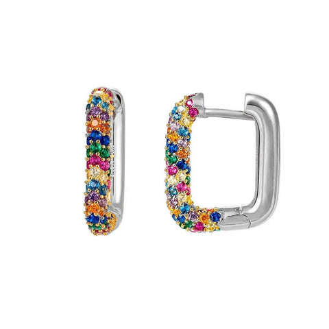 New Women Hoop Dangle Earrings