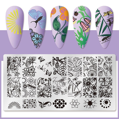 New 12*6cm 2*6cm Nail Art