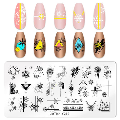 New Nails Art Stencil Stamp Tools