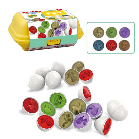 6PCS Color Shape Recognition Toddler Educational Toys