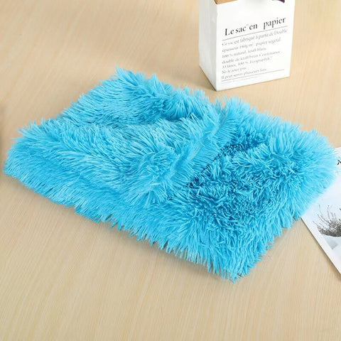 Dog Fluffy Fur Blanket Sleeping Mat