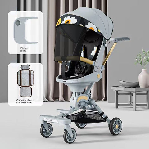 New Foldable Two-way Baby Stroller