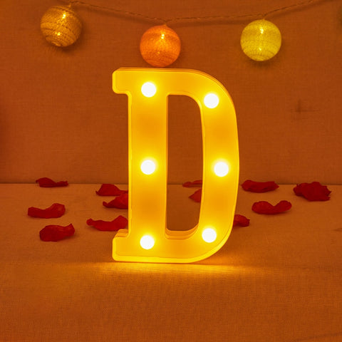 New Alphabet Letter LED Lights