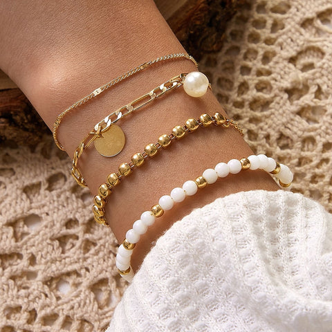 6pcs/sets Bohemian Beaded Bracelets