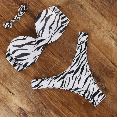 Women Bikini Brazilian Swimsuit Push-up Bra Bikini Set