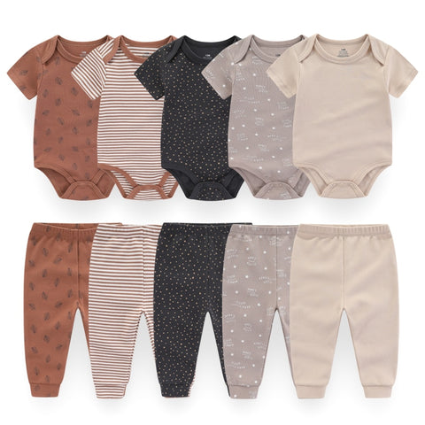 6/9/10PCS Baby Girl Clothes