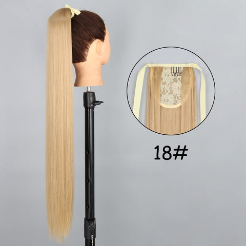 34inches Synthetic Ponytail Hair Extension