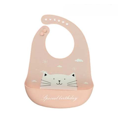 Printed Soft Baby Silicone Bibs