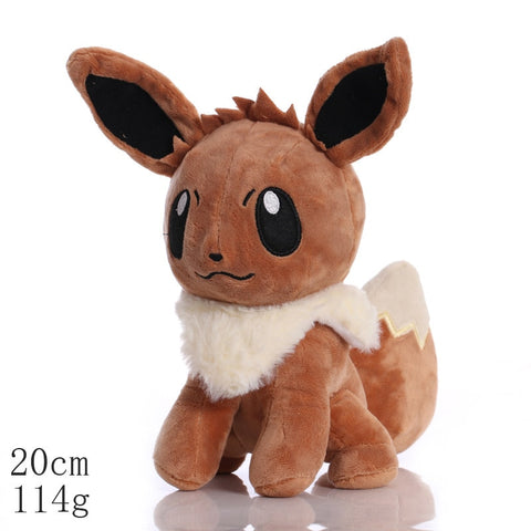 25cm Pikachu Charmander Squirtle Bulbasaur Anime Toys
