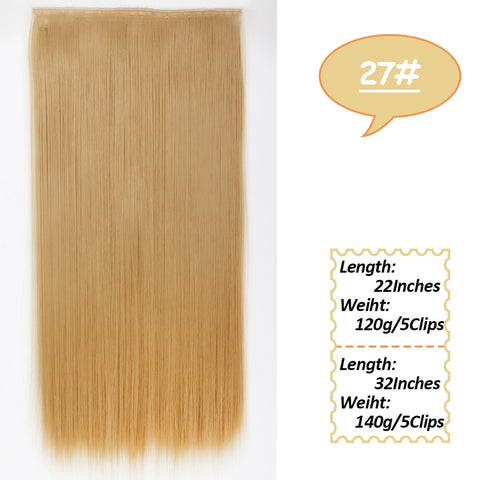 22Inch/32Inch Clip On Hair Extensions