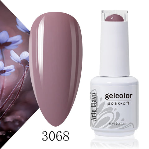 15ml Rose Red Color Series Gel Nail Polish