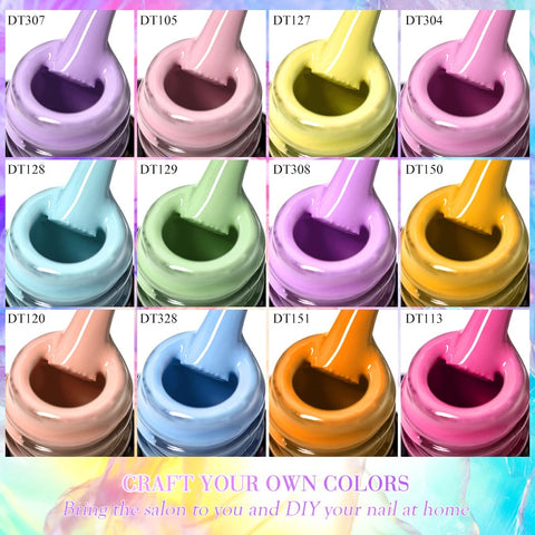 7ml 140 Colors Nail Gel Polish