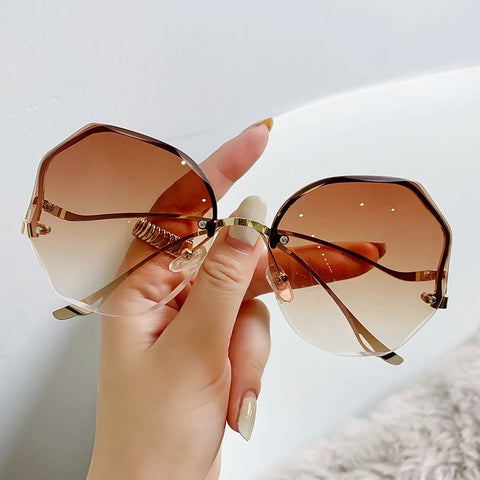 2023 Luxury Round Gradient Sunglasses
