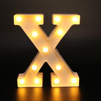 New Alphabet Letter LED Lights