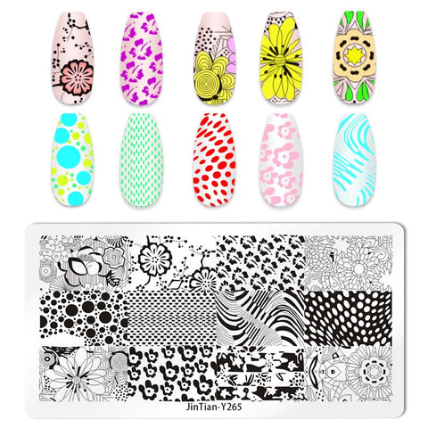 New Nails Art Stencil Stamp Tools
