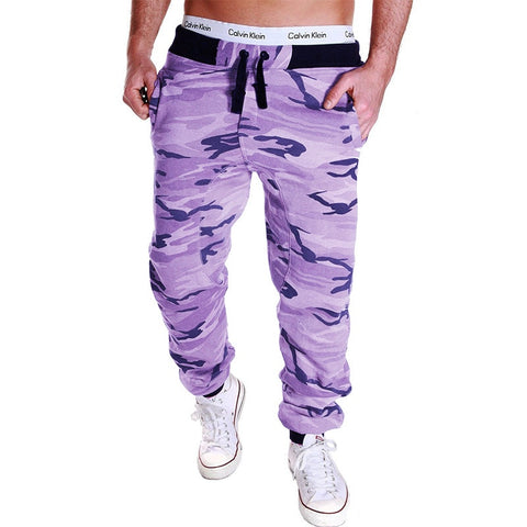 Men Camouflage Elasticity Military Cargo Pants