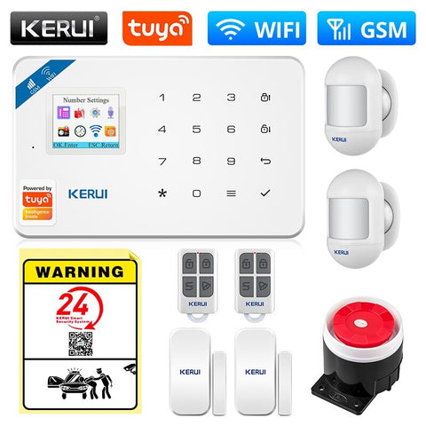 Tuya Smart WIFI GSM Security Alarm