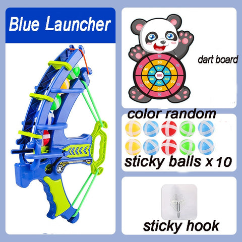 Kid Sport Slingshot Target Sticky Ball toy