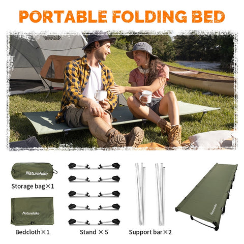 New Camping Cot Portable Folding Bed