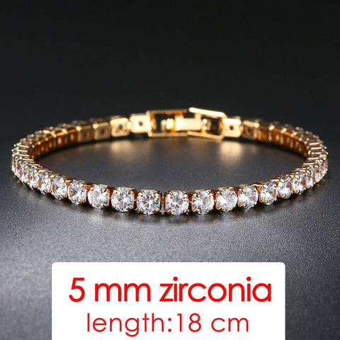 Women Fashion Small Cubic Zircon Crystal Bracelets