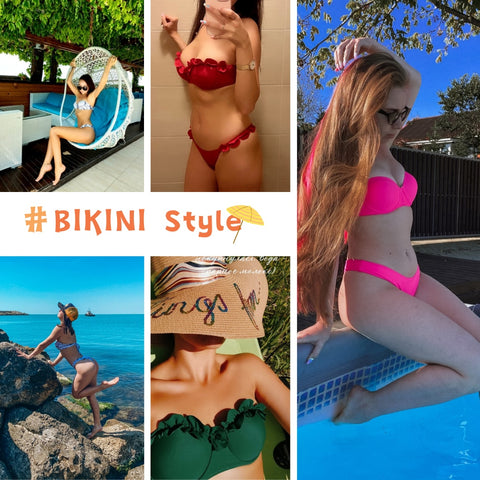 Women Bikini Brazilian Swimsuit Push-up Bra Bikini Set