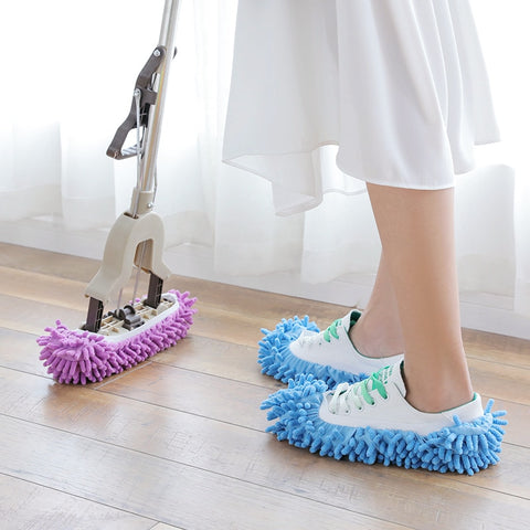 House Dust Removal Mop Slippers