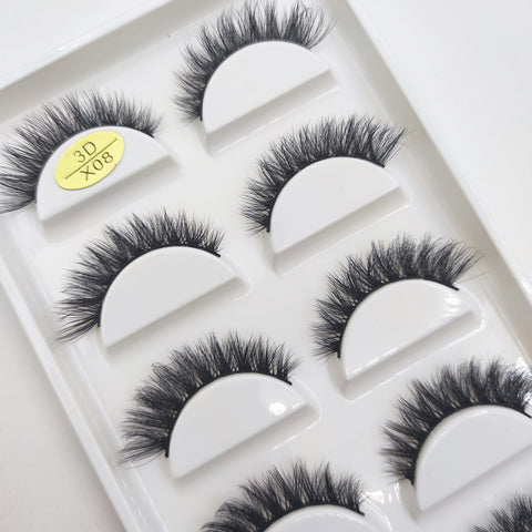 New Natural 3D Mink False Eyelashes
