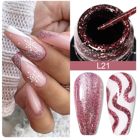 5ml Metallic Painting Liner Gel Polish