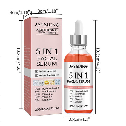 5 In 1 Moisturizing Whitening Anti Wrinkle Skin Care