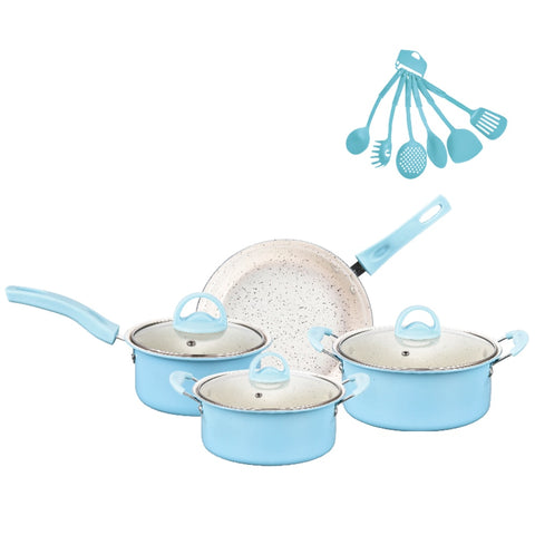 Kitchen Cookware Set 13-Piece Non-Stick Cooking Pots