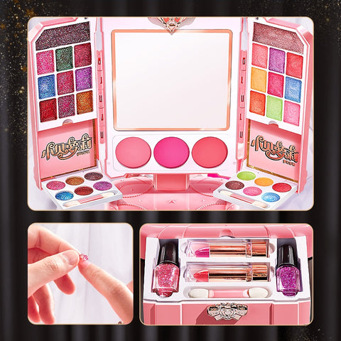 Girls Washable Cosmetic Toy Set
