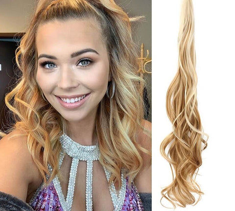 New Long Synthetic Hair Extension
