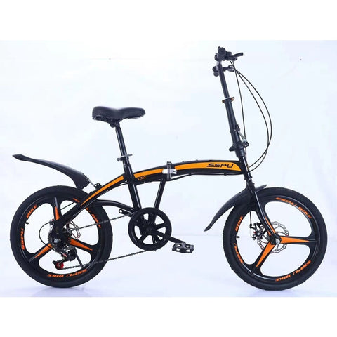 New Double Disc Brake Folding Bicycle