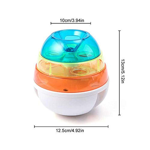 Pet Interactive Slow Feeding Treat Tumbler