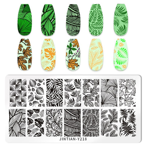 New Nails Art Stencil Stamp Tools