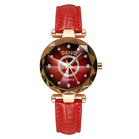 Women Fashion Crystal Quartz Watch