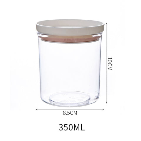 2 Different Color Sealed Ring Bottles Kitchen Storage Box