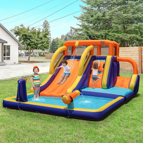 4-in-1 Kids Bounce Castle W/ Splash Pool