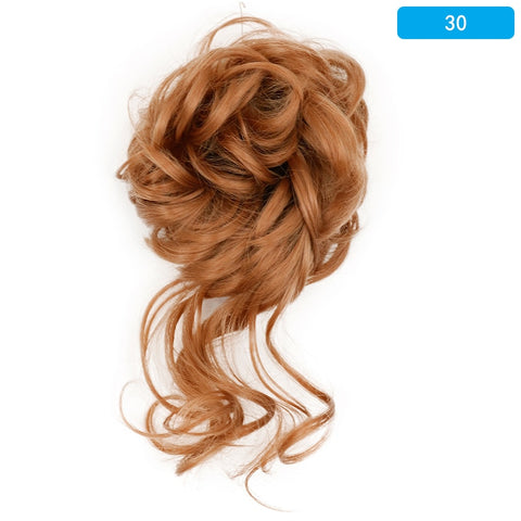 New Synthetic Hair Bun Messy Chignon